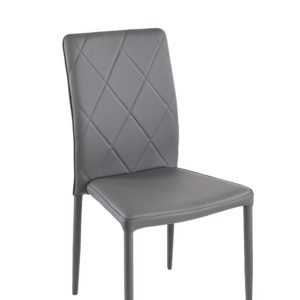 Sedia grigio scuro MESSINA H90