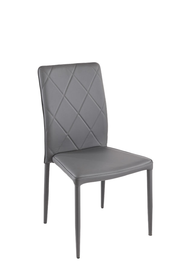 Sedia grigio scuro MESSINA H90