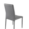 Sedia grigio scuro MESSINA H90 - immagine 3