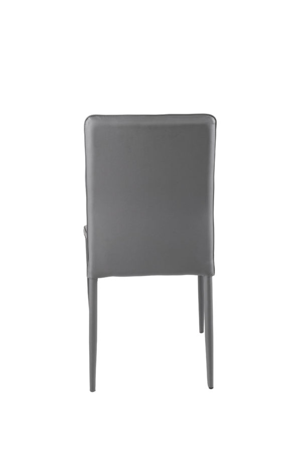 Sedia grigio scuro MESSINA H90 - immagine 4