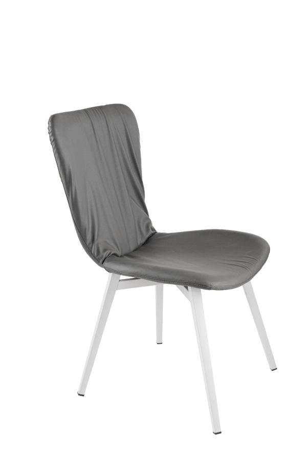 Sedia grigia MILANO H91