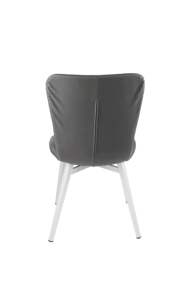Sedia grigia MILANO H91 - immagine 2
